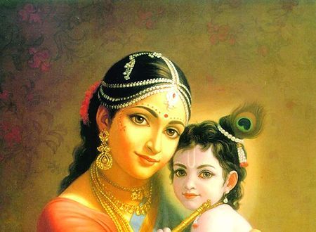 Divine krishna yashoda